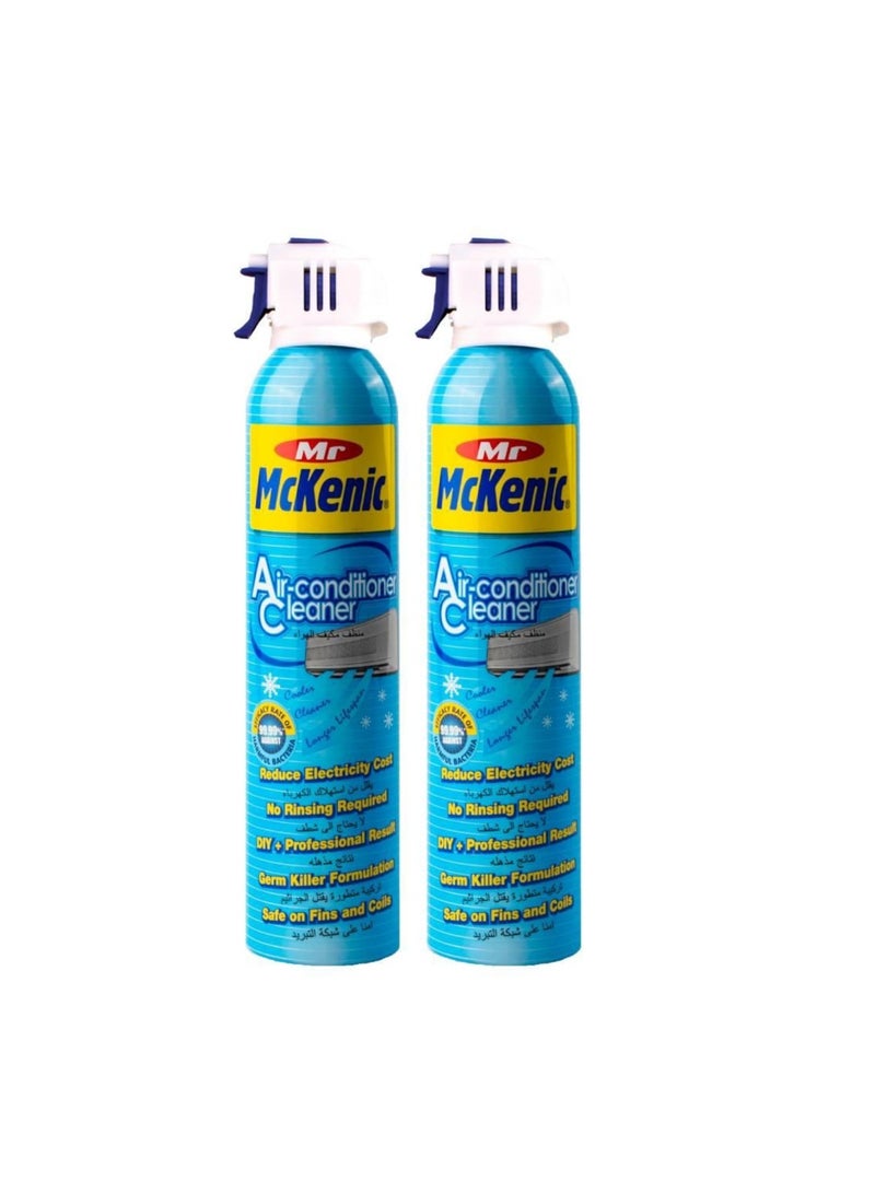 MR.MCKENIC 2 Piece Air Conditioner Cleaner 374 ml - Image 1